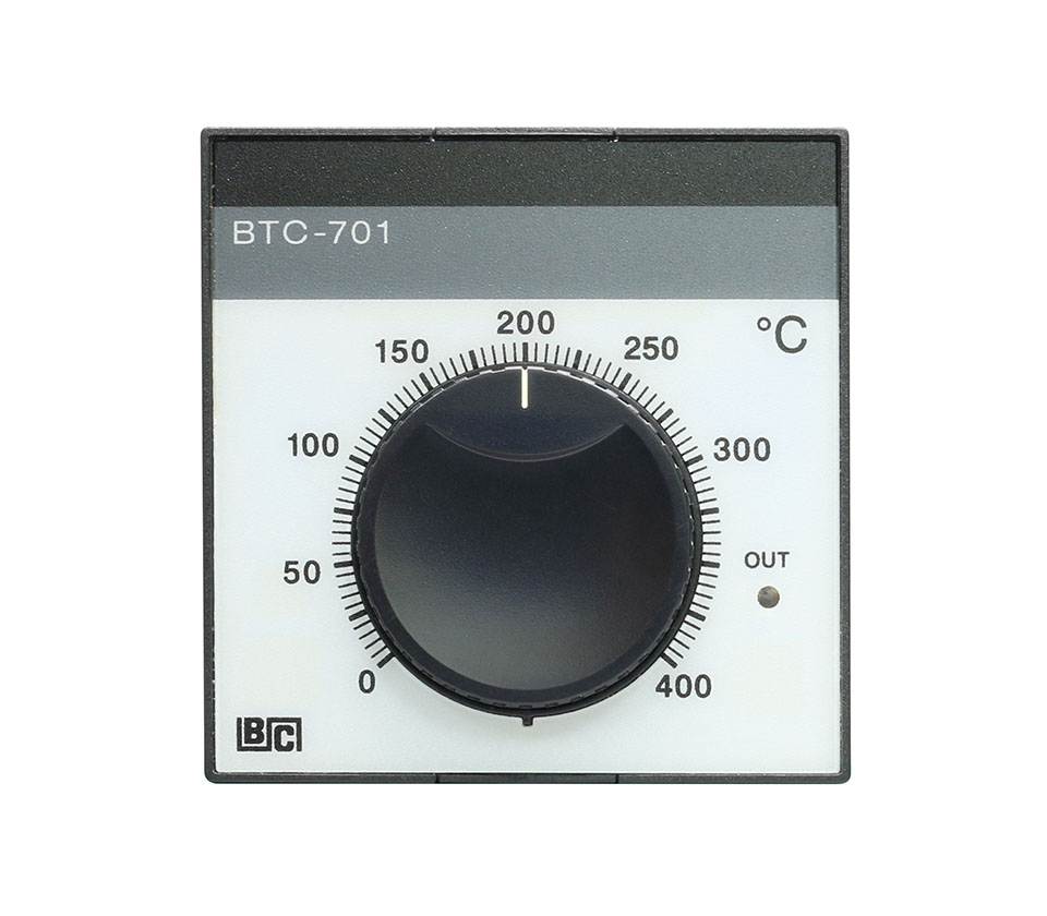 BTC-701 72x72mm Analog Controller with Knob Setting & No Display