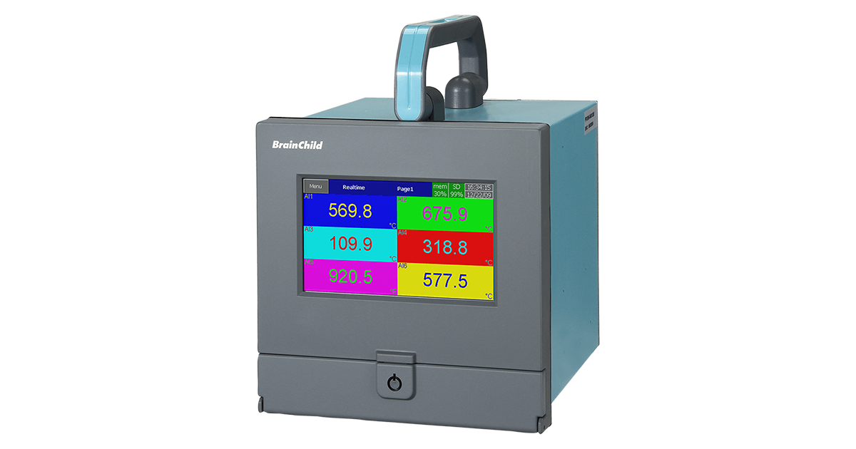 PR10 Paperless Recorder | 4.3” LCD, up to 12 Channels, Compact Model ...