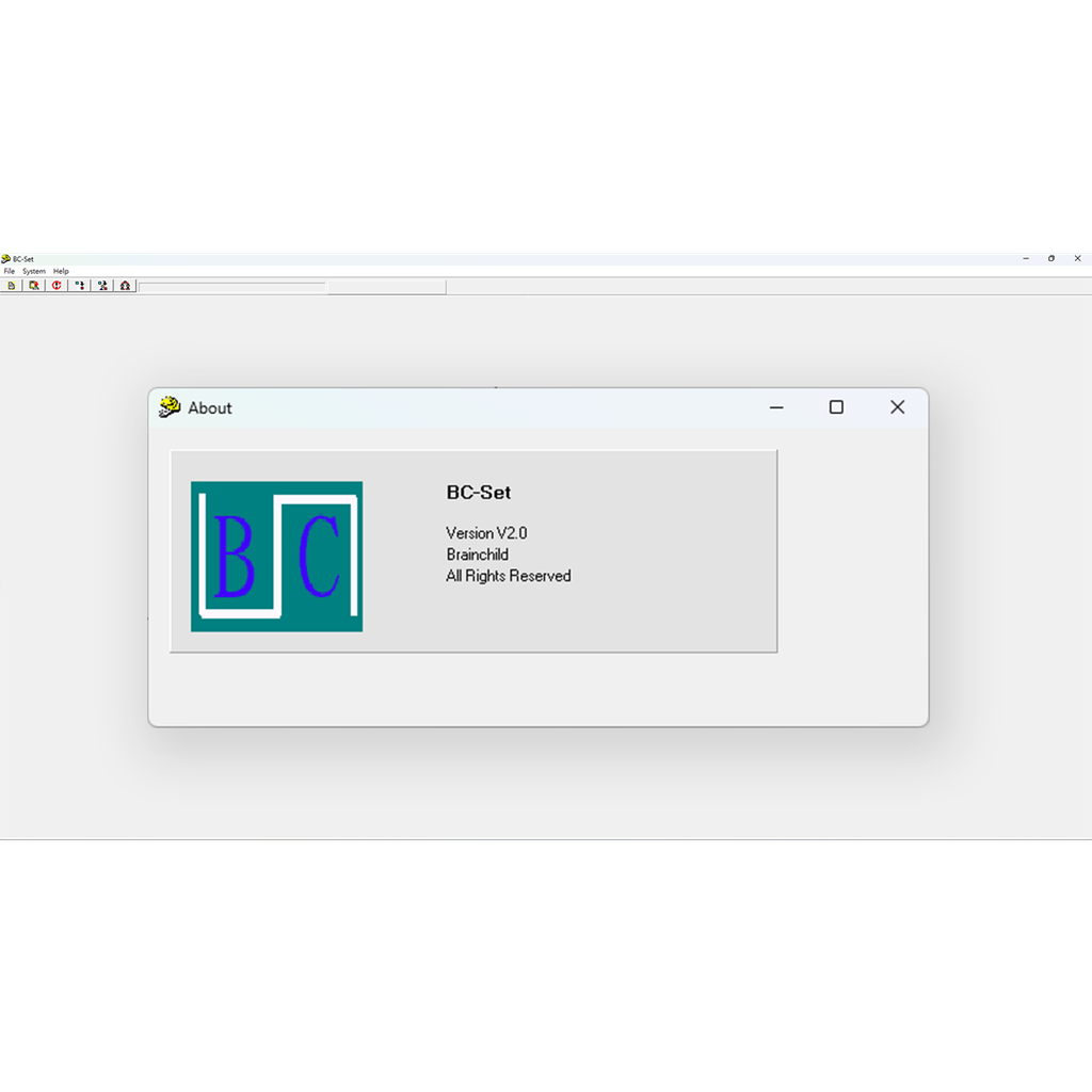 BC-SET Configuration Software