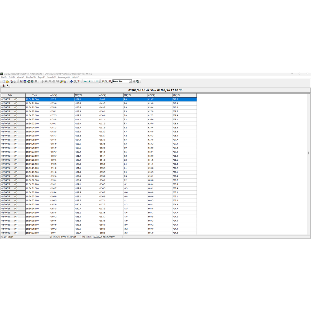 BC Software-Data Acquisition Studio-09