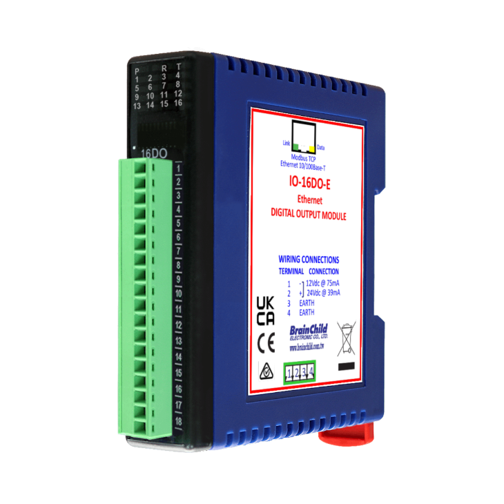 I/O 模組 | 乙太網路 Modbus I/O 模組