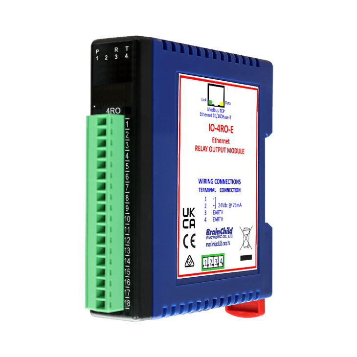 I/O 模組 | 乙太網路 Modbus I/O 模組