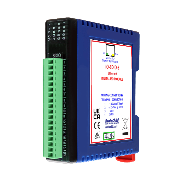 I/O 模組 | 乙太網路 Modbus I/O 模組