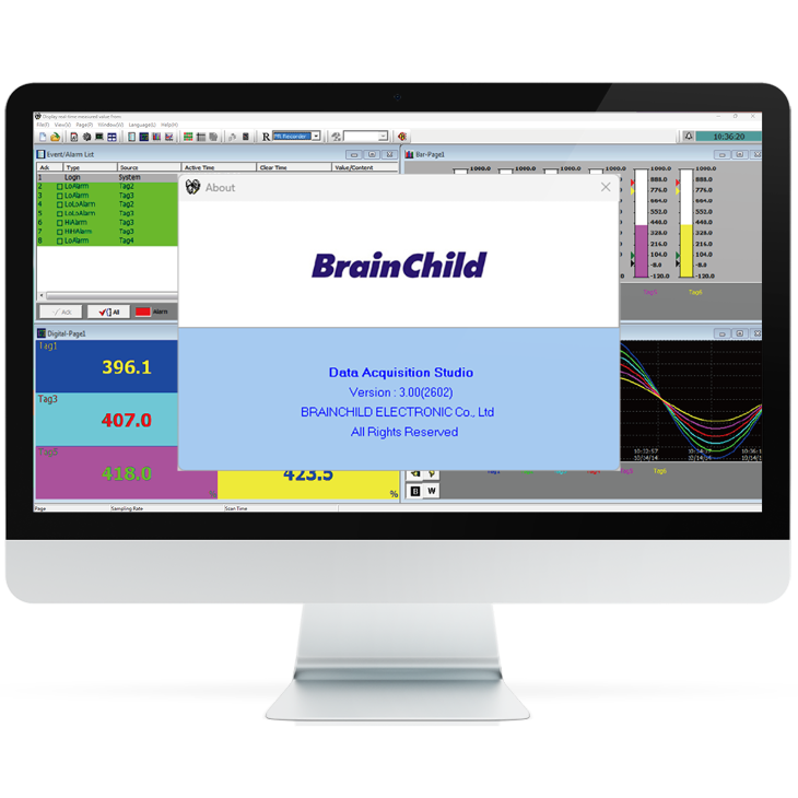 BC Software | Data Acquisition Studio